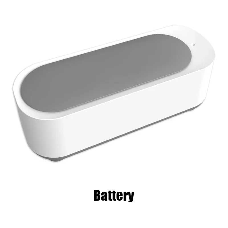 Xiaomi Nowa ultradźwiękowa maszyna robić czyszczenia okularów 360 ° Ultradźwiękowa myjka robić biżuterii 45 kHz, ultradźwiękowa myjka wysokiej częstotliwości: BIAŁY