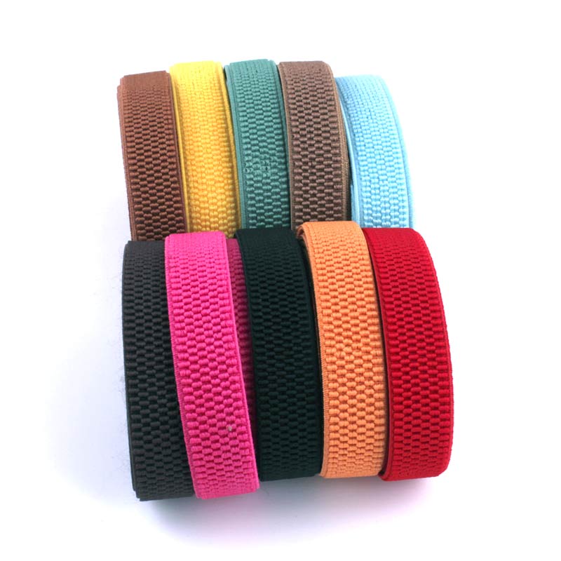 Bandes élastiques de 2CM de large en grains de maïs/accessoires de couture pour vêtements/bande élastique/bande de caoutchouc