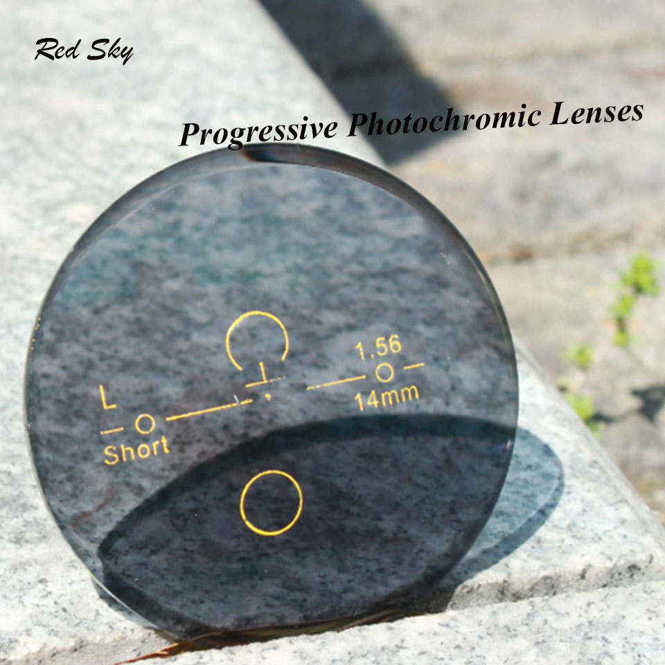 1.56 1.61 1.67 Index Optische Progressive Fotochrome Recept Lenzen Custom Leesbril Presbyopie Bijziendheid Brillen