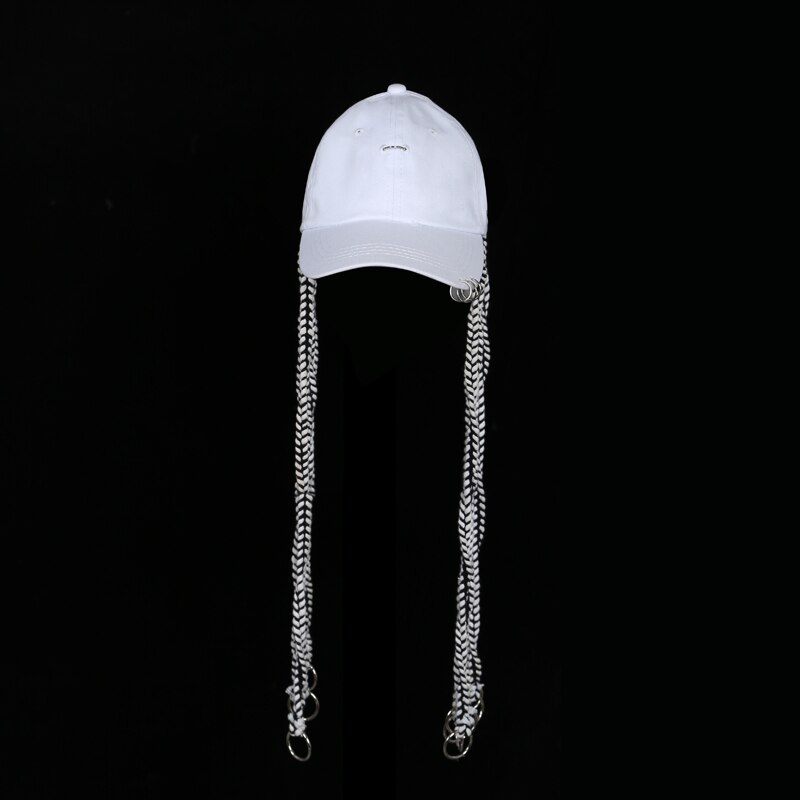 Jazz baile de hip hop gorra de béisbol gorros reggae Sexy Led trajes , bares DS Costume accesorios desgaste rendimiento DN1956: White