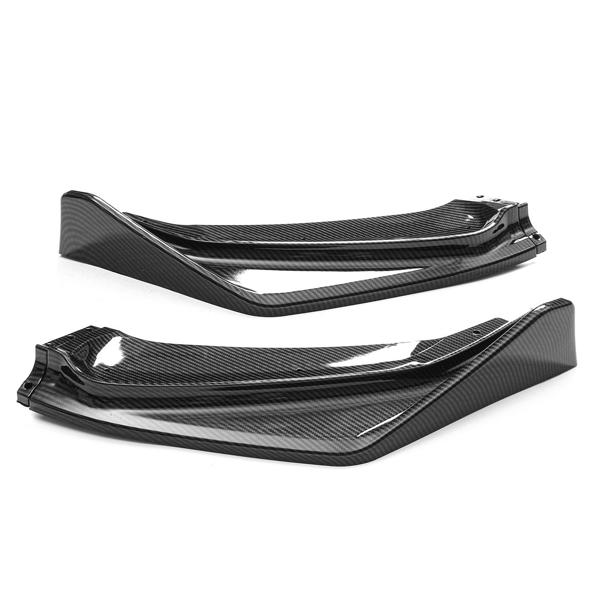 3pcs Car Front Bumper Lip Body Kit Diffuser Deflector Spoiler Splitter Lip Guard For Honda For Fit For Jazz