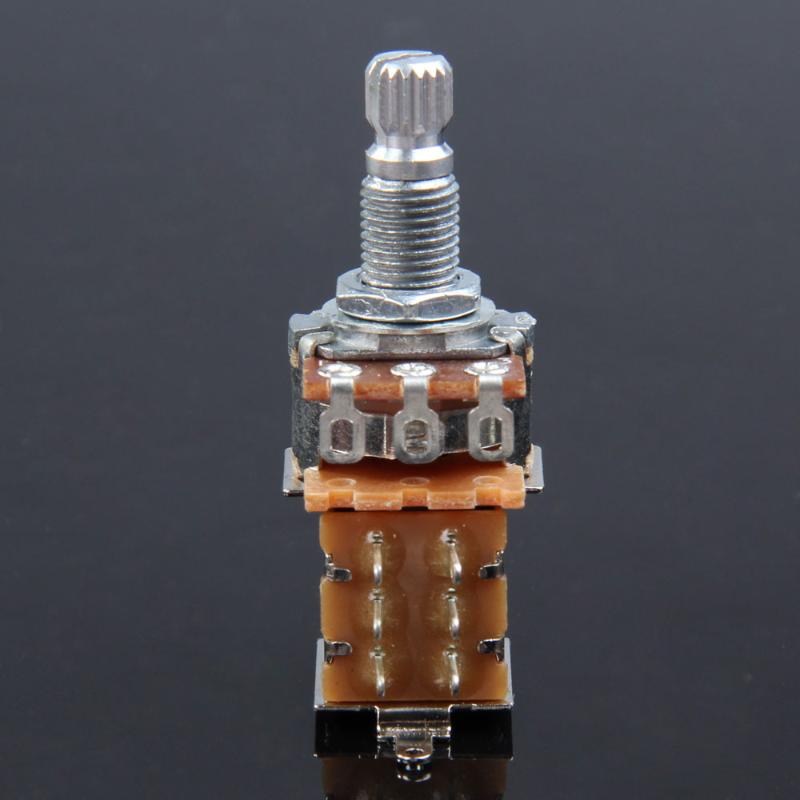 A500K B500K A250K B250K Push Pull Guitar Control Pot Volume Potentiometer Guitar Parts &amp; Accessories Guitar Switch Knob