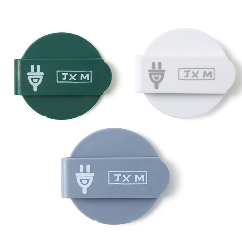 4Pcs Power Stecker Haken Küche Bad Multifunktionale Elektrische Draht Buchse Halter ladekabel Haken Für Haushalt Organisatoren: 05 3pcs