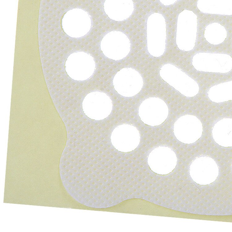 Autocollant jetable de Drain de plancher filtre de cheveux évier de Drain de plancher cuisine salle de bains nettoyage papier bouchon pour canalisation outils de nettoyage à domicile