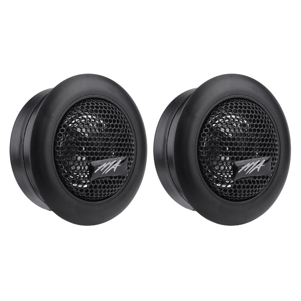 2 Stuks Hoge Auto Tweeter Speakers Aluminium Zijde Membraan Auto Auto Audio Conversie Treble Hoofd Hoorn Luidspreker