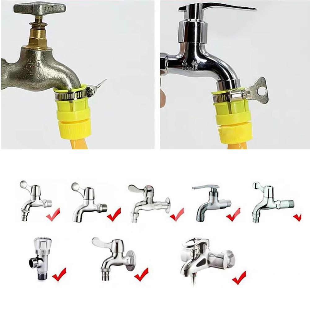 Tuin Watering Slang Snelkoppeling Universele Kraan Adapter Thuis Keuken Badkamer Kraan Fittingen