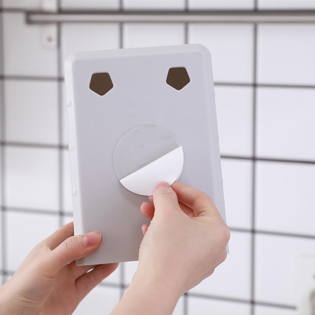 Waterproof Wall Mount Toilet Paper Holder Shelf Toilet Paper Tray Roll Paper Tube Storage Box Tray Elevator Tissue Box