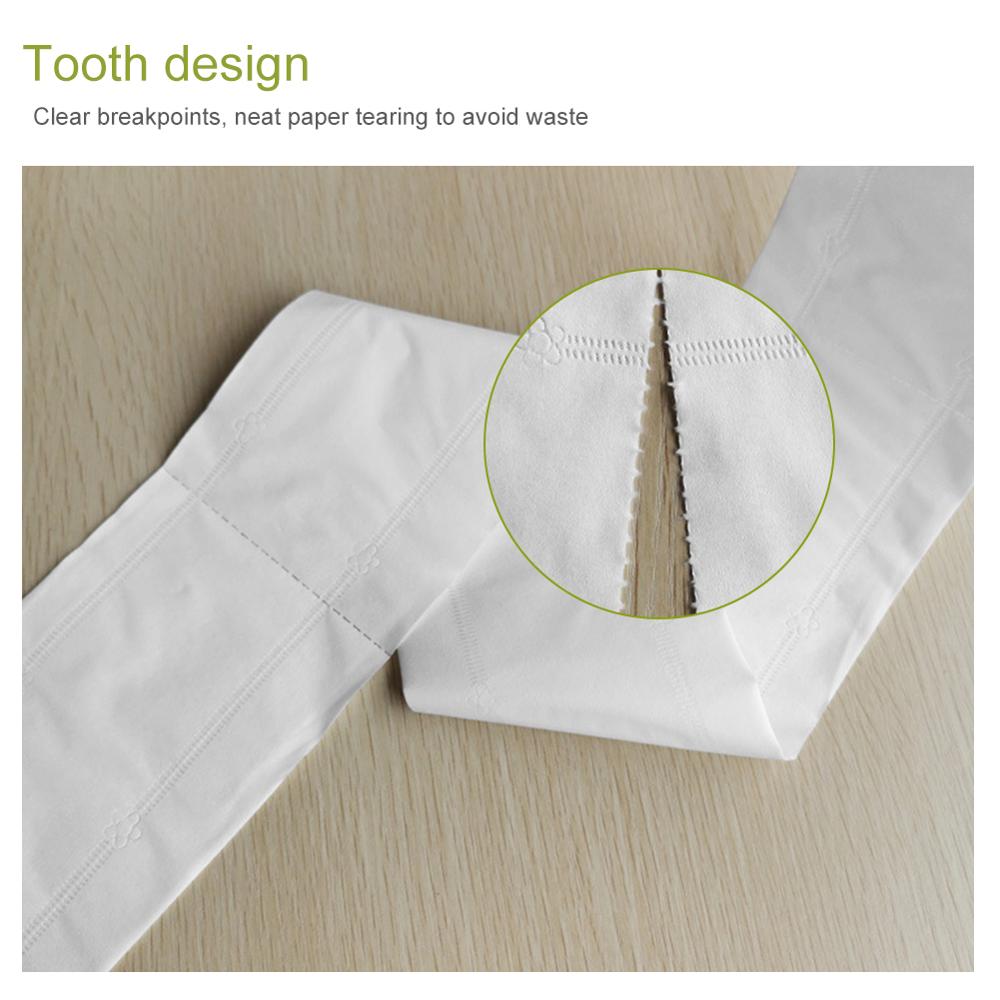 2 pcs Large Plate Toilet Roll Paper Household Toilet Paper KTV Hotel Restaurants Bath Toilet Paper White Primary Wood Tissure