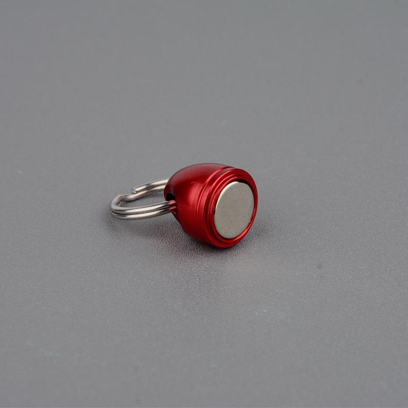 Porte-clés magnétique détachable, avec aimant puissant de 8lb, dégagement rapide, porte-clés avec corde et boucle