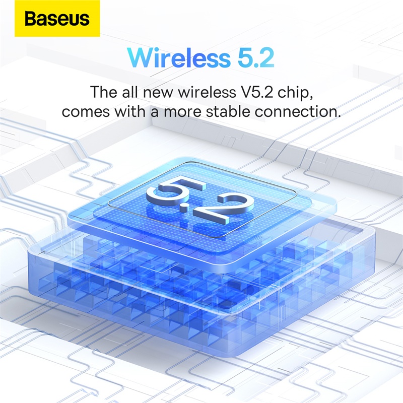 Baseus Nekband Oortelefoon Bluetooth 5.2 Magnetische Adsorptie Draadloze Hoofdtelefoon Opknoping Hals In-Ear Hifi Muziek Spel Sport Oordopjes
