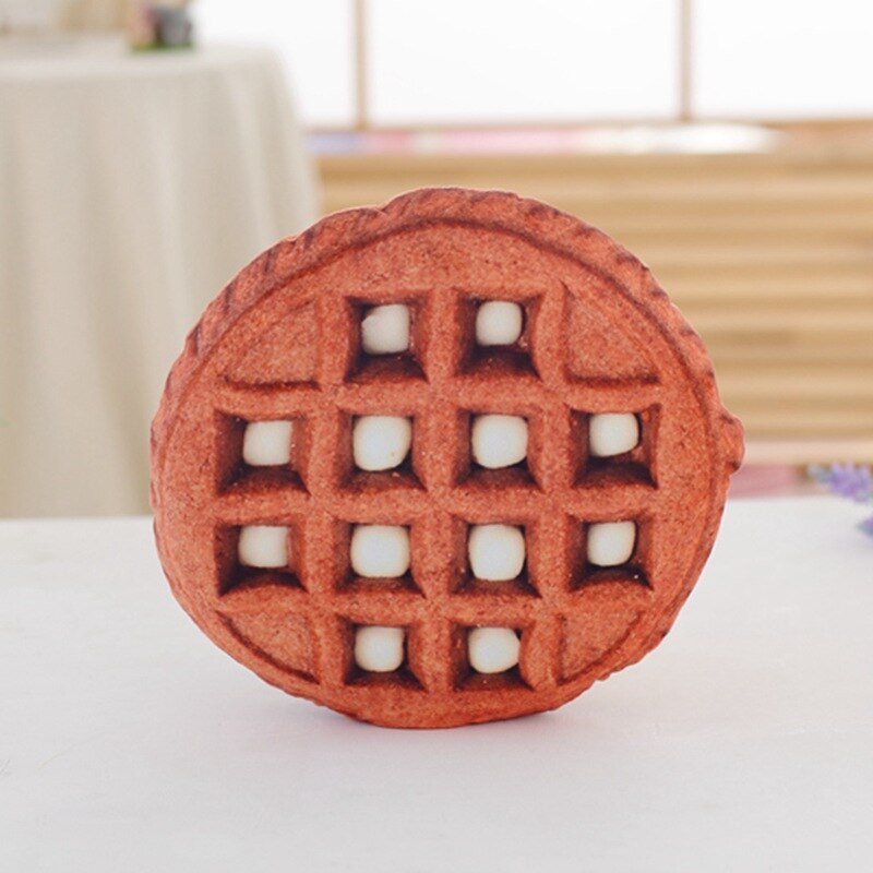Simulation Pizza Biscuit Hamburger oreiller en peluche doux dessin animé restauration rapide pain Dog peluche poupée canapé chaise coussin drôles: Chocolate cookie