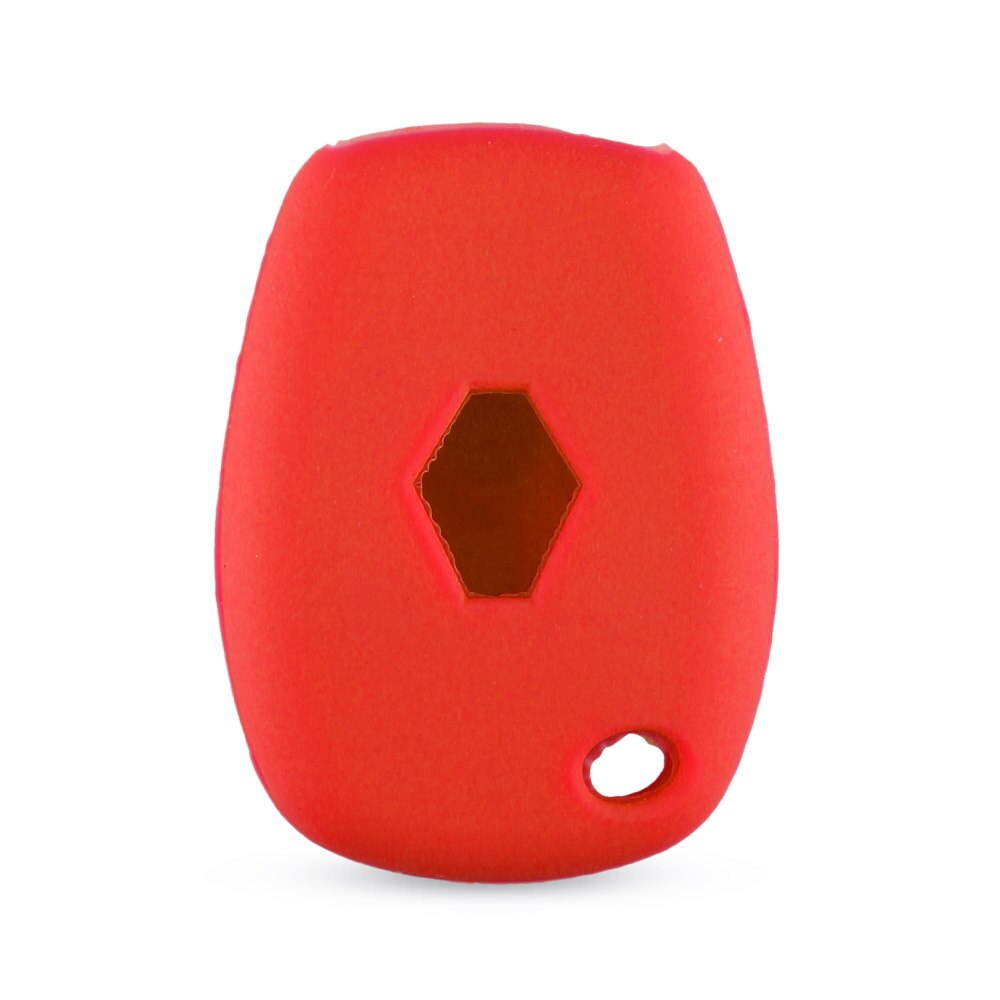 Dandkey silikone bilnøgle cover til renault kangoo dacia scenic megane sandero captur twingo modu bil fjernbetjening