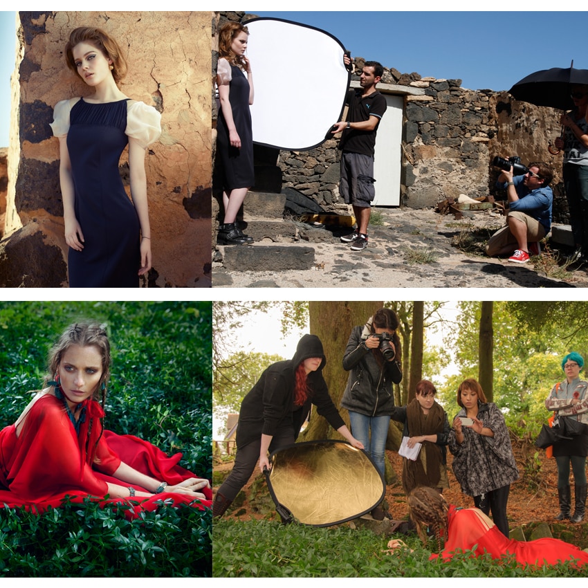 60x90cm Reflektor Fotografie Licht Diffusor Tragbare Kamera Licht Reflektor mit Tragen Fall Reflektor Für Fotografie 5 in 1