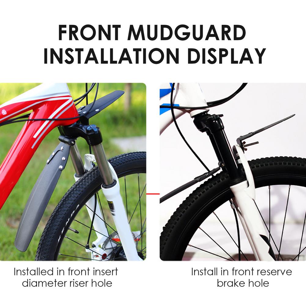 2 sztuk/zestaw błotniki rowerowe robić roweru szosowego i górskiego błotnik przedni tylny MTB osłona przeciwbłotna skrzydła dla akcesoria rowerowe upuszczać Wysyłka 