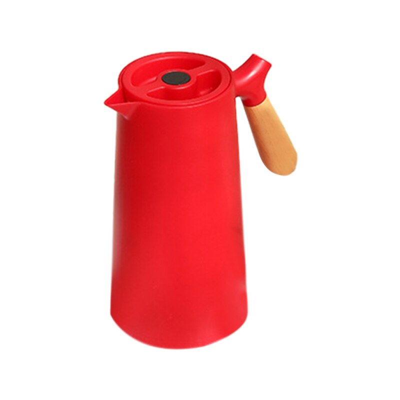 1L Gl Liner Vacuum Flask Water Jug Home Office Insulation Leakproof Water Pot for Coffee Tea Thermal