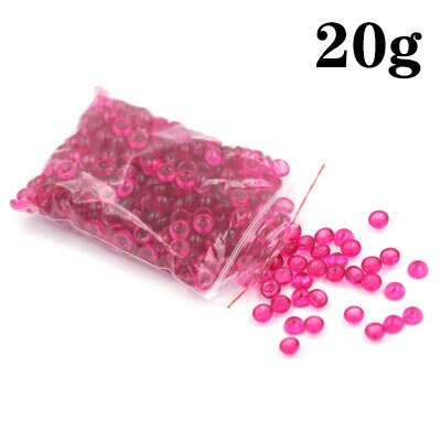 20g Bunte Perle Kugeln Hinaus Für Schleim Spielzeug Handwerk Fisch Tank Füllstoff Für Charms Hand Gum DIY Dekor Für kid Zubehör Liefert: 20g Rose