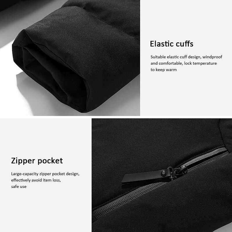 Electric heated jacket outdoor sports coat winter coat with cap and USB electric heating warm coat for Mountaineering ski