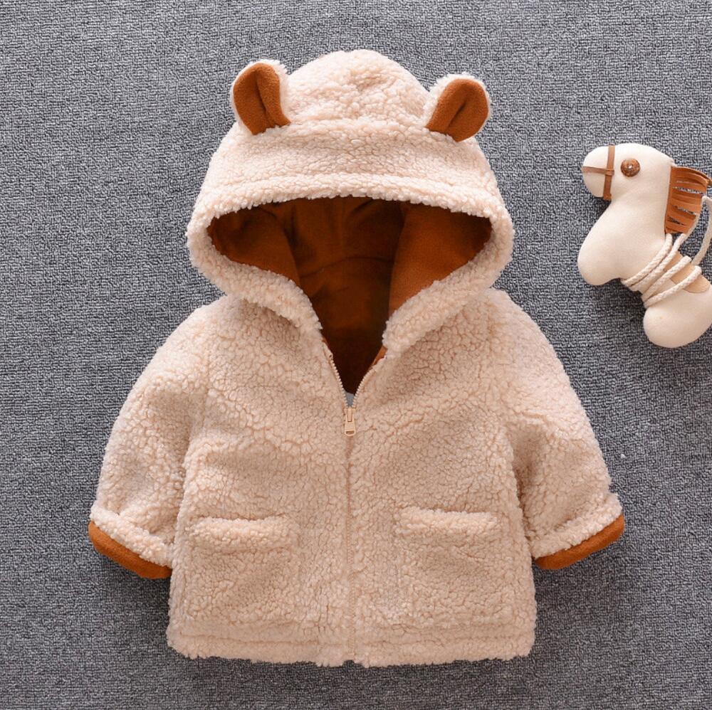 baby boys warm coats winter Toddle baby casual cotton thick velvet jackets for bebe boys infant clothing boy's outwear