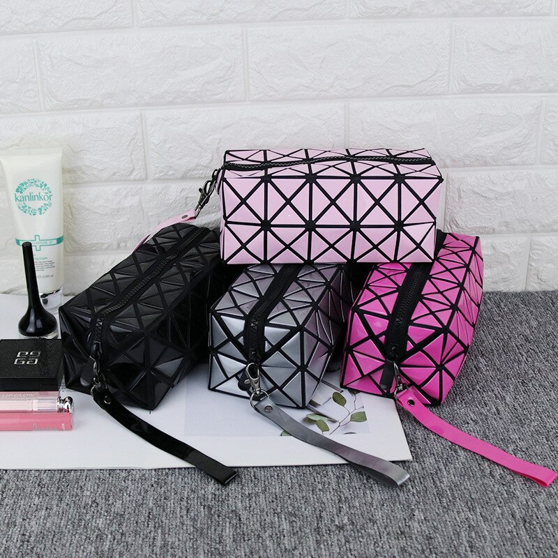 luxus Geometrische Kupplung Geldbörsen Frauen Handtaschen Große Kapazität Lange Gefaltet machen-hoch Taschen Damen Abend Klappe Tasche