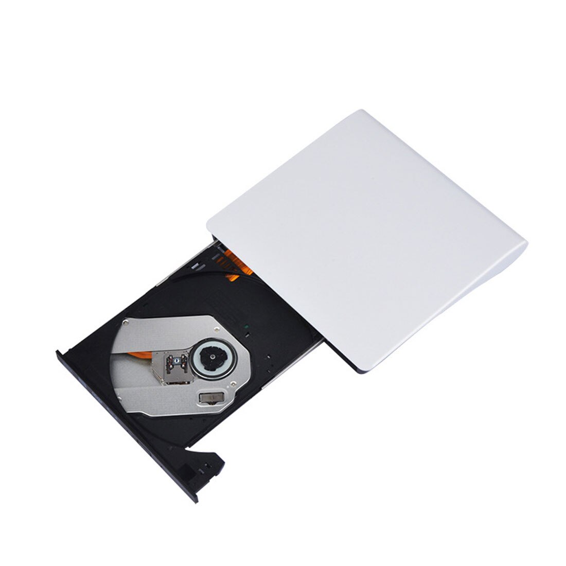 White External Optical Disk Drive Case Box USB 3.0 SATA High Speed for Macbook Windows PC Laptop CD/DVD-ROM Optical Box