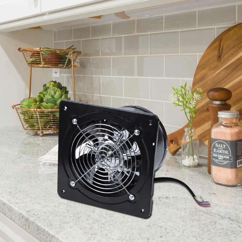 Eas -220v avtrekksvifte 6 tommers ventilasjon avtrekksvifte hengende veggmontert lavt støynivå hjemme dårlig kjøkken røyk avtrekksvifte luft v