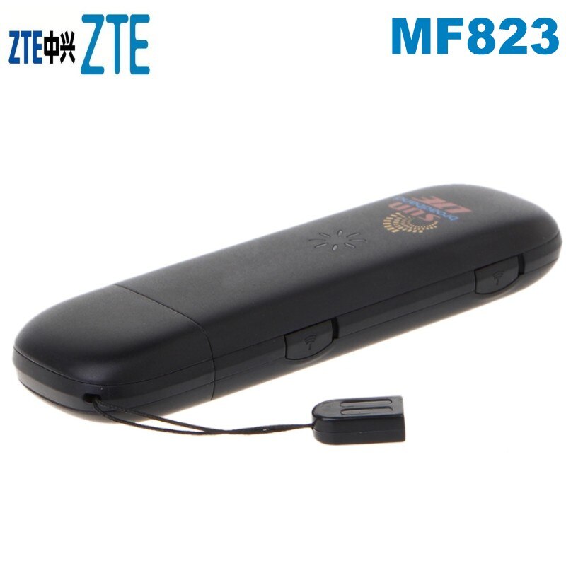 ZTE MF 823 Mobiele Breedband LTE USB STICK 4G Dongle 100 Mb UNLOCKED zwart