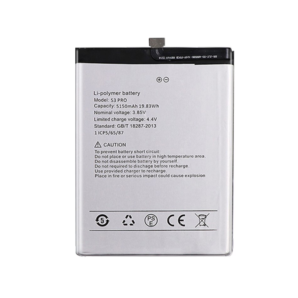 neue 5150mAh Batterie Für UMI Umidigi F1/ F1 Spielen/S3 Profi /S3Profi / F1abspielen Bateria batterien