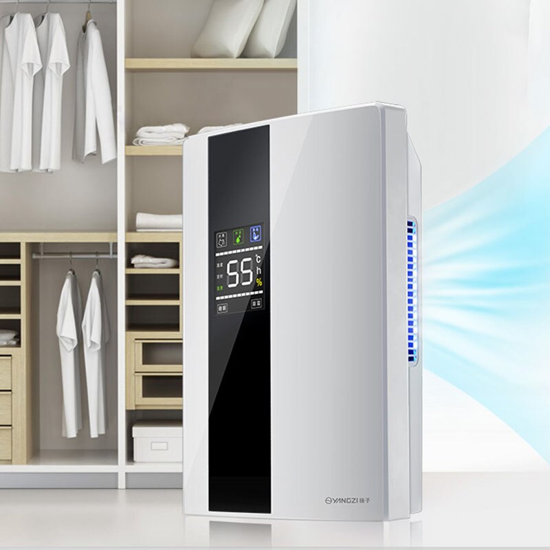 2200ML Remote Control Dehumidifier Air Dryer Air Purifier Automatic Shut-Down Moisture Absorption Machine