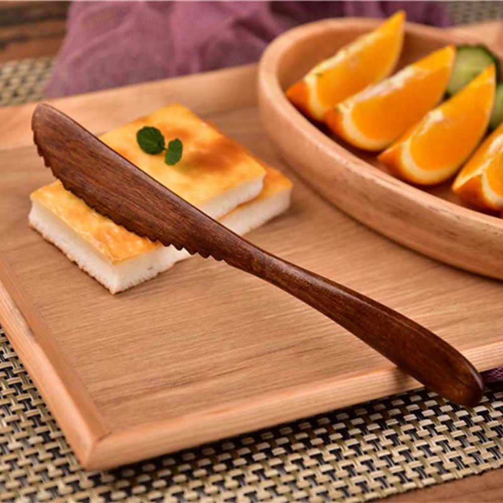 Stainless Steel Butter Knife Multifunction Cheese Bread Steak Knife With Hole Serrated Gold Knife Dinnerware Set Dessert Tools