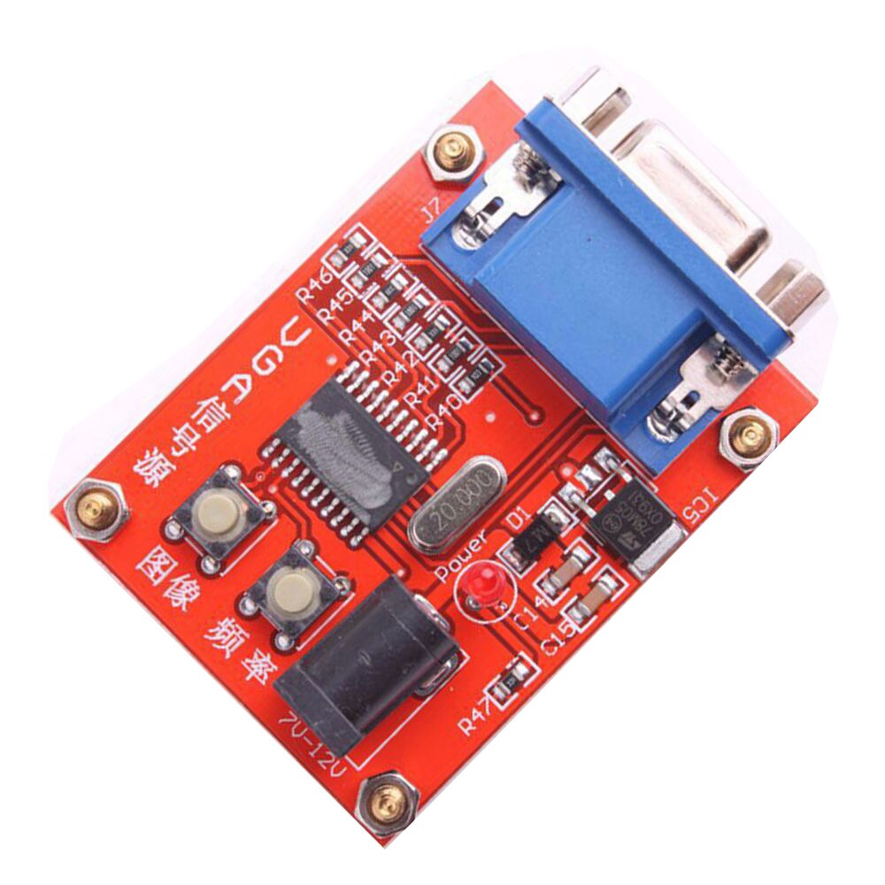 VGA Signal Generator LCD Display Tester 7V-12V Power input LCD Maintenance Test Repair Tools