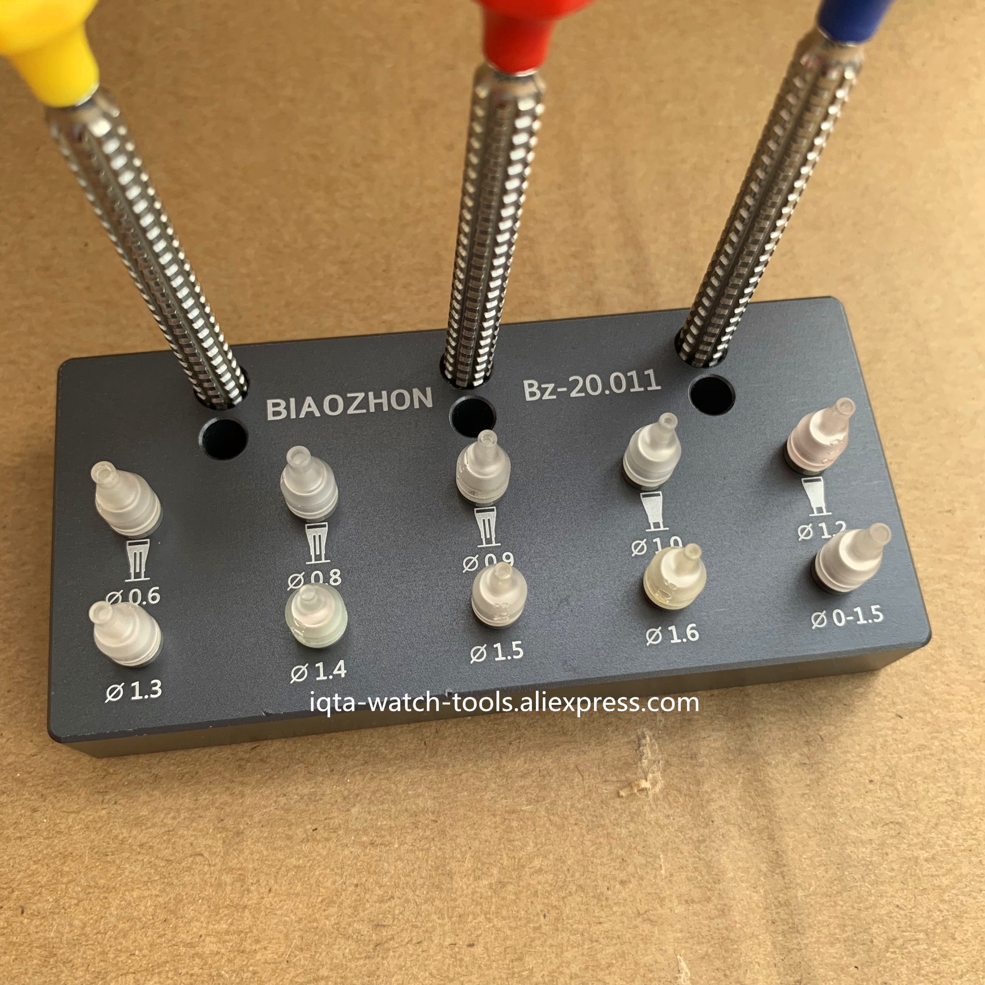 Set of 3 Watch Hand Install Setting Tools With 10 sizes and Replaceable Tips Pusher Fitting Set Kit
