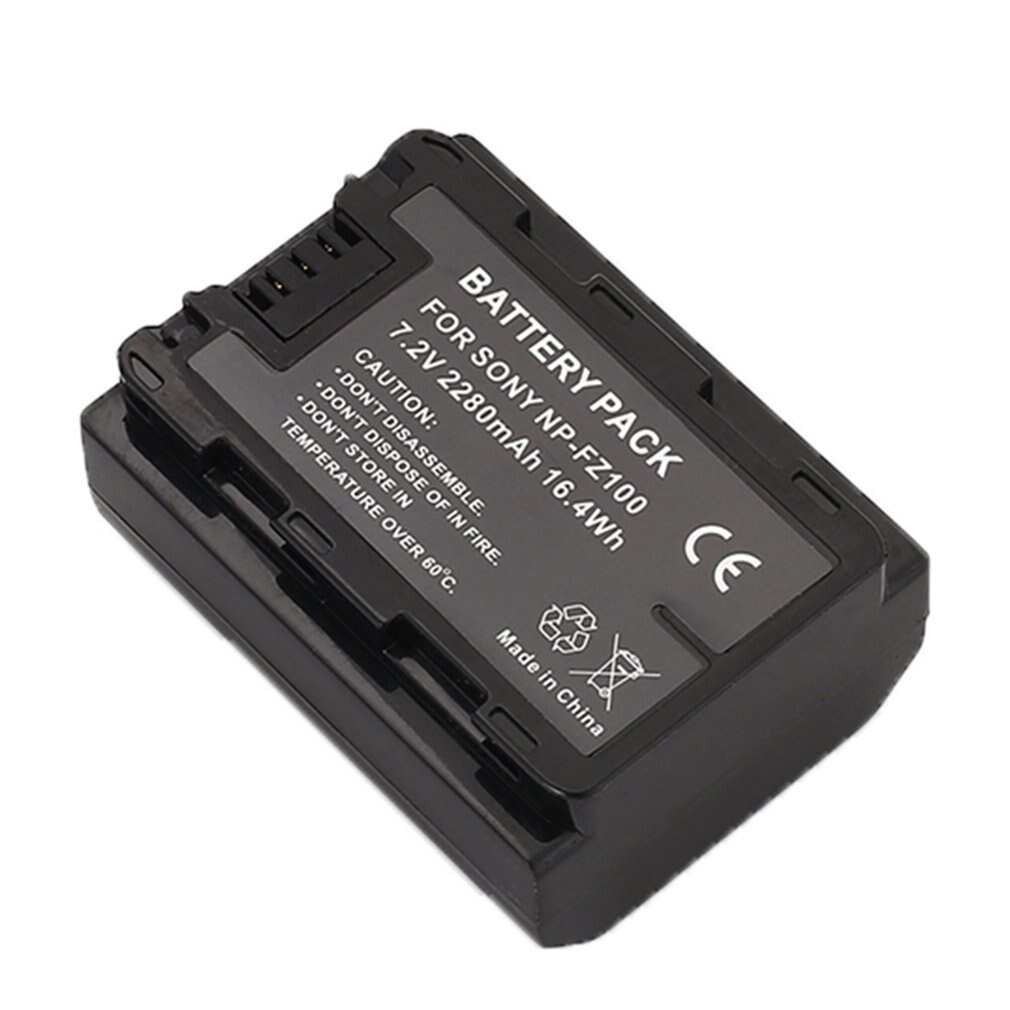 Batterie rechargeable smilepowo np -fz100 pour sony np -fz100 et sony  a9, a7r iii , a7 iii, appareil photo d'origine entièrement compatible