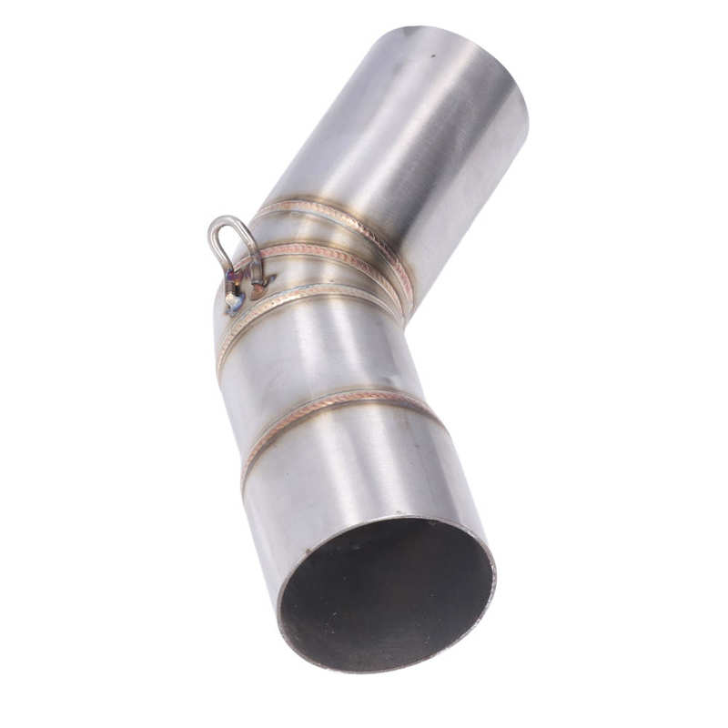 Exhaust Intermediate Tube 1mm Thick Exhaust Medium Tube for Motorcycle