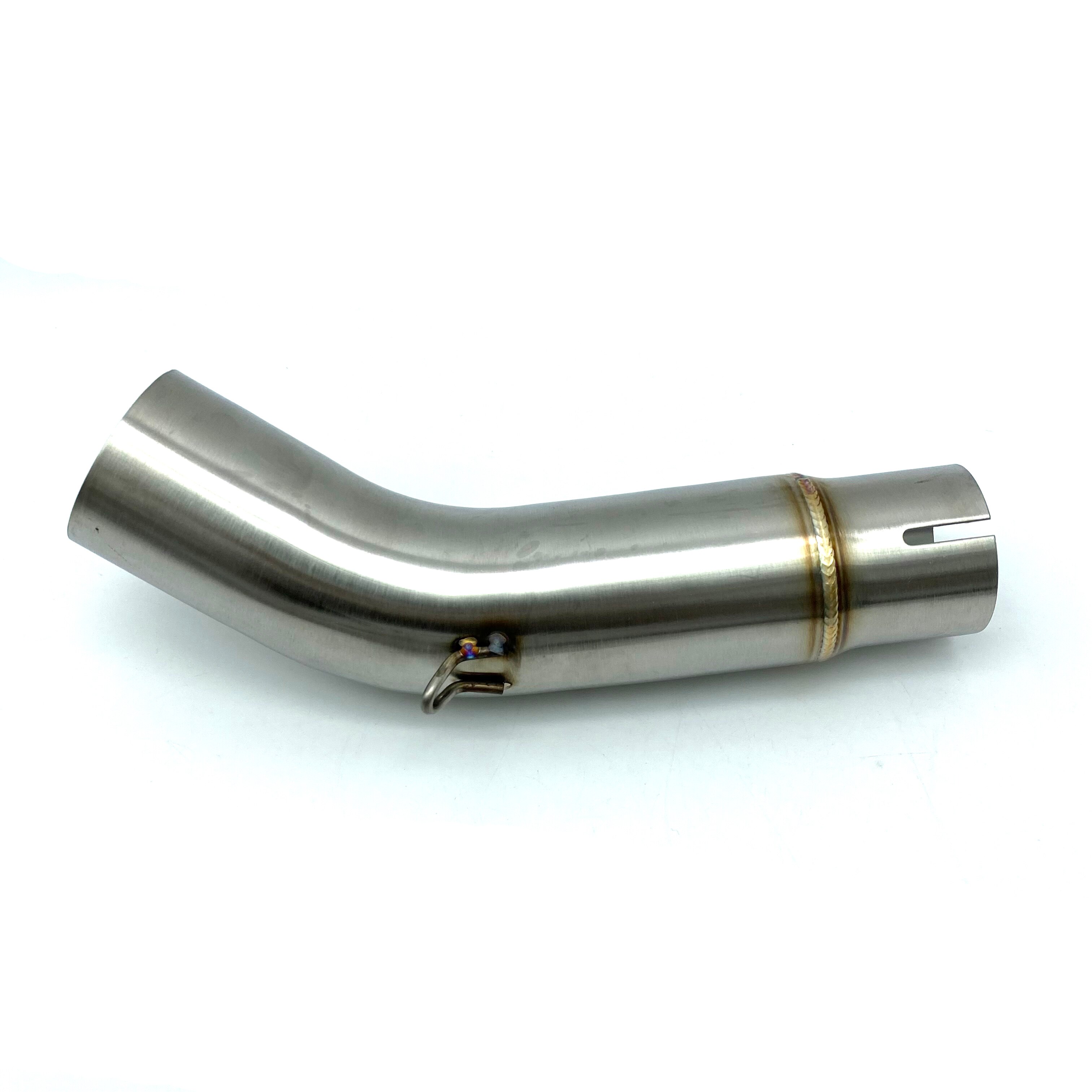 Realzion Motorfiets Slip-On Systeem Midden Link Pijp Uitlaat Sectie Sluit Voor Suzuki GSR750 Gsr 750