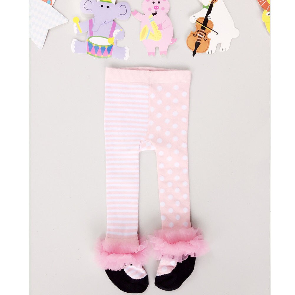 Baby Tights Pantyhose For Girls Warm Tights For Newborn Baby Stockings Lace Bow Stocking