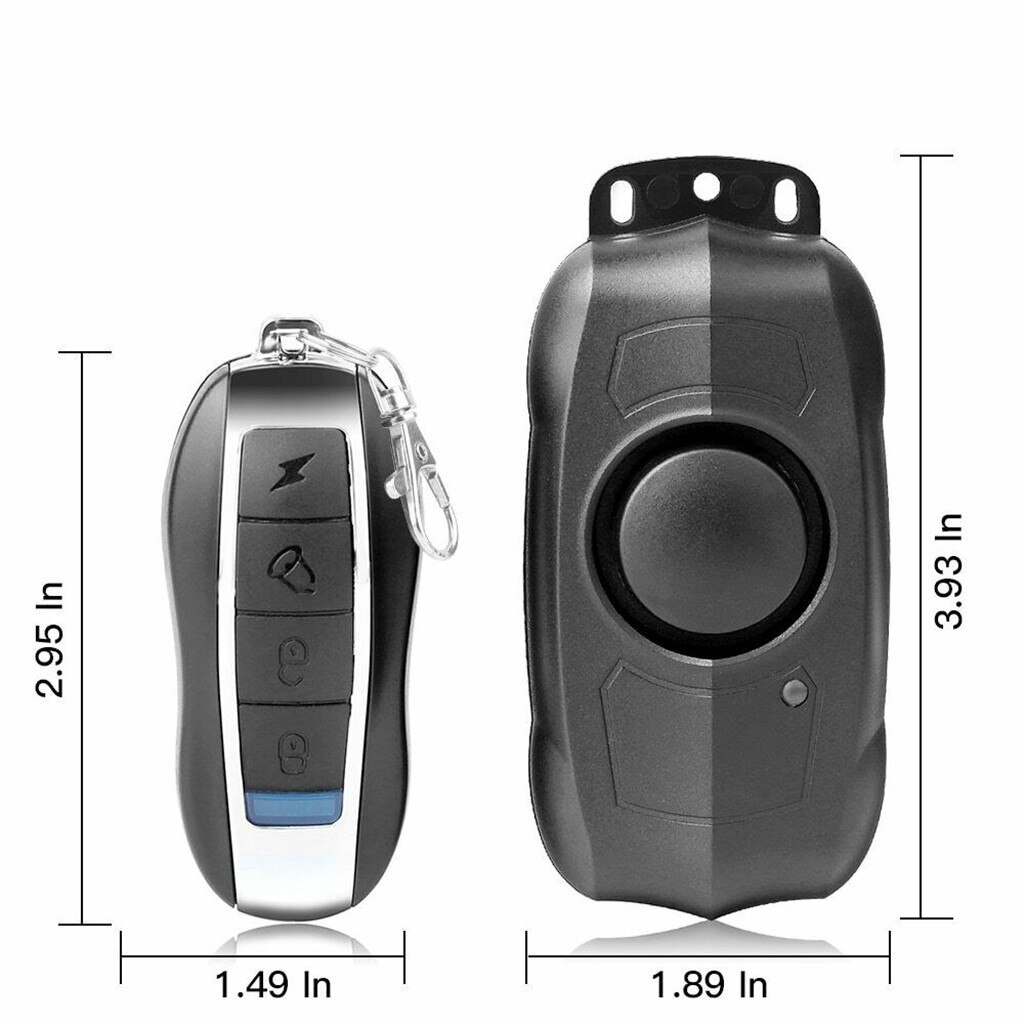 Bike Alarm USB Charging Wireless Remote Control Anti Theft Motorcycle Scooter Bike Accessories ciclismo accesorios de bicicleta