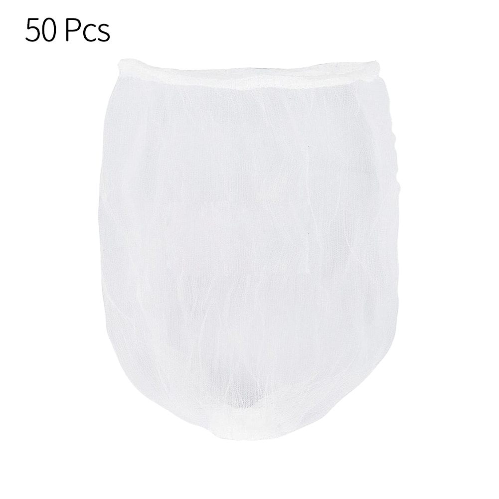Filet filtrant de cuisine avec 1 égouttoir pour évier, anti-fuite, jetable, pour réservoir de lavage de la vaisselle, 50 pièces