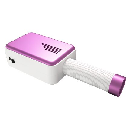 Secador de ropa eléctrico, además de ácaros, portátil multifuncional, calentador de viento cálido, zapatos de secado de Manta, secador de pelo para mascotas: Purple