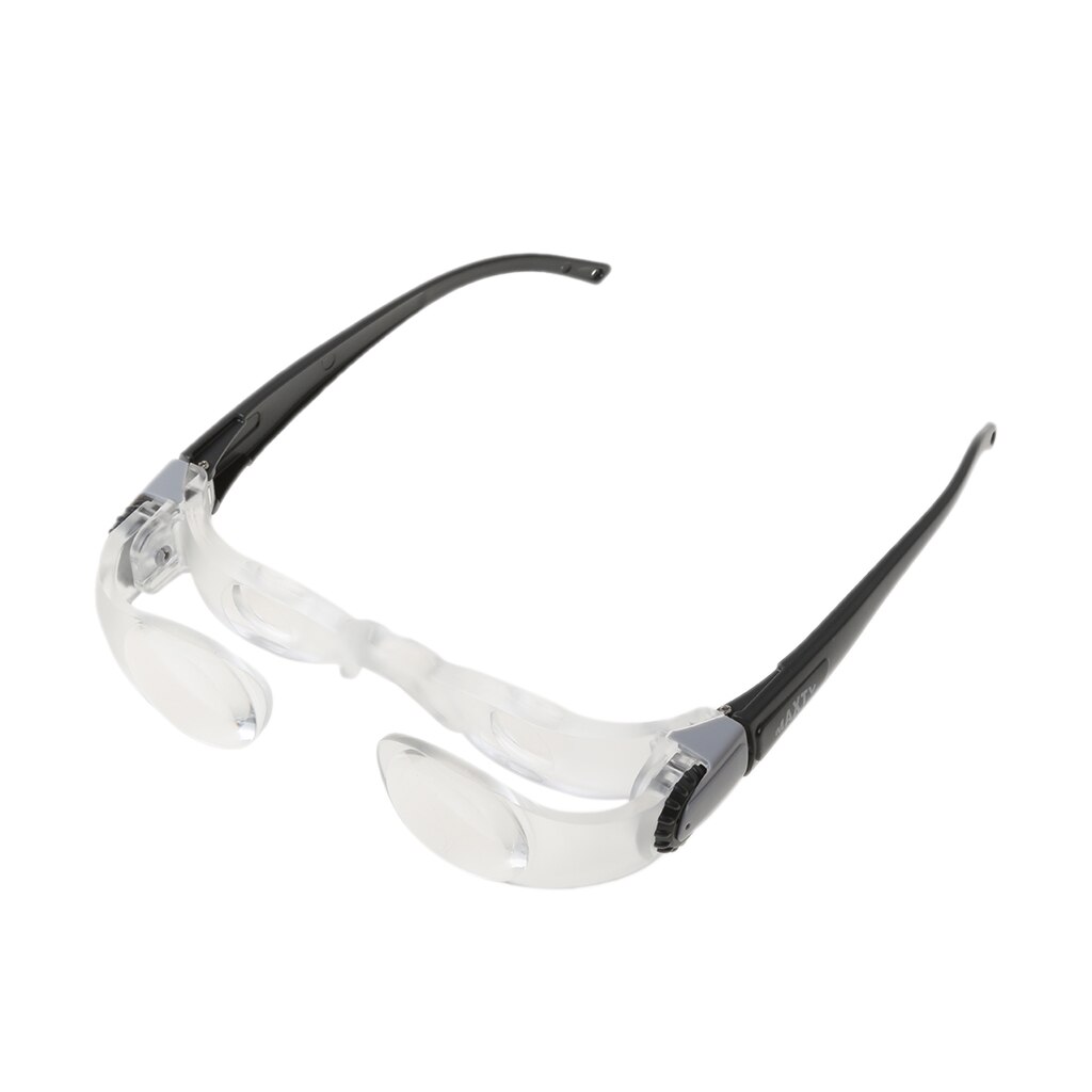 Protable 2,1 X Max TV Einstellbare Brille Lupe Lupen