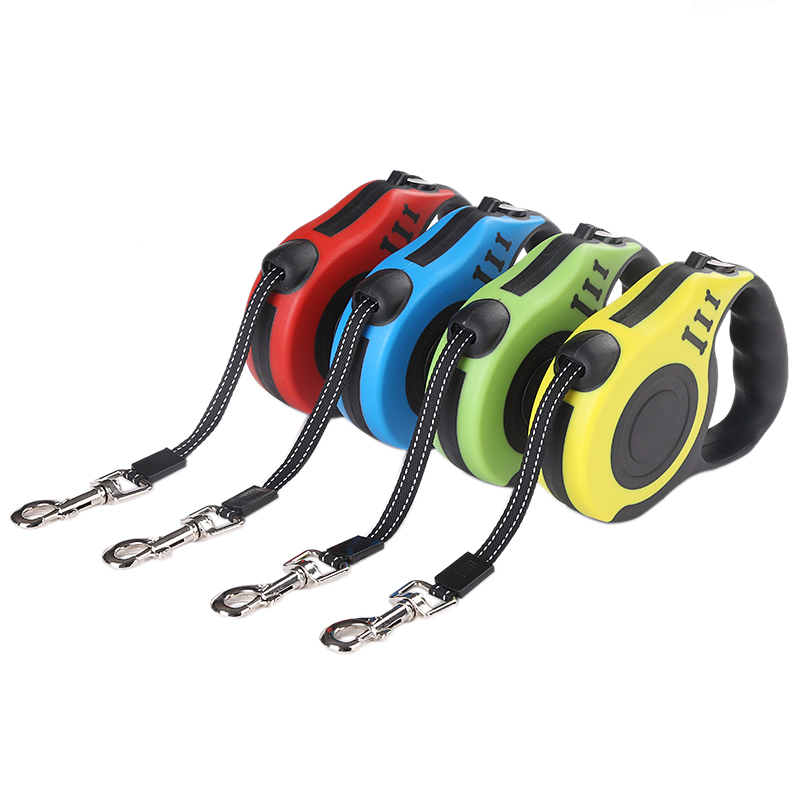 3 M 5 M Automatische Intrekbare Leiband Voor Kleine Middelgrote Honden Duurzaam Nylon Hond Lood Uitbreiding Puppy Walking Leads Riemen huisdier Product