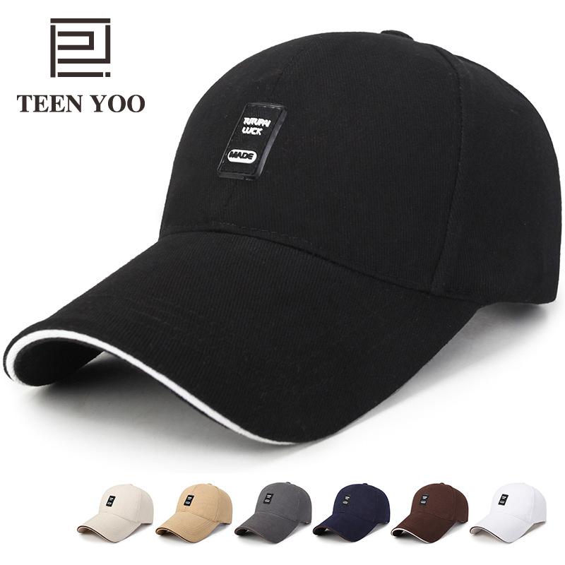 Marca Chapéus de Basebol do Algodão Lazer Primavera Verão Outono Inverno Carta Das Mulheres Dos Homens Tampão Do Esporte Ao Ar Livre Snapback Tampões Do Camionista