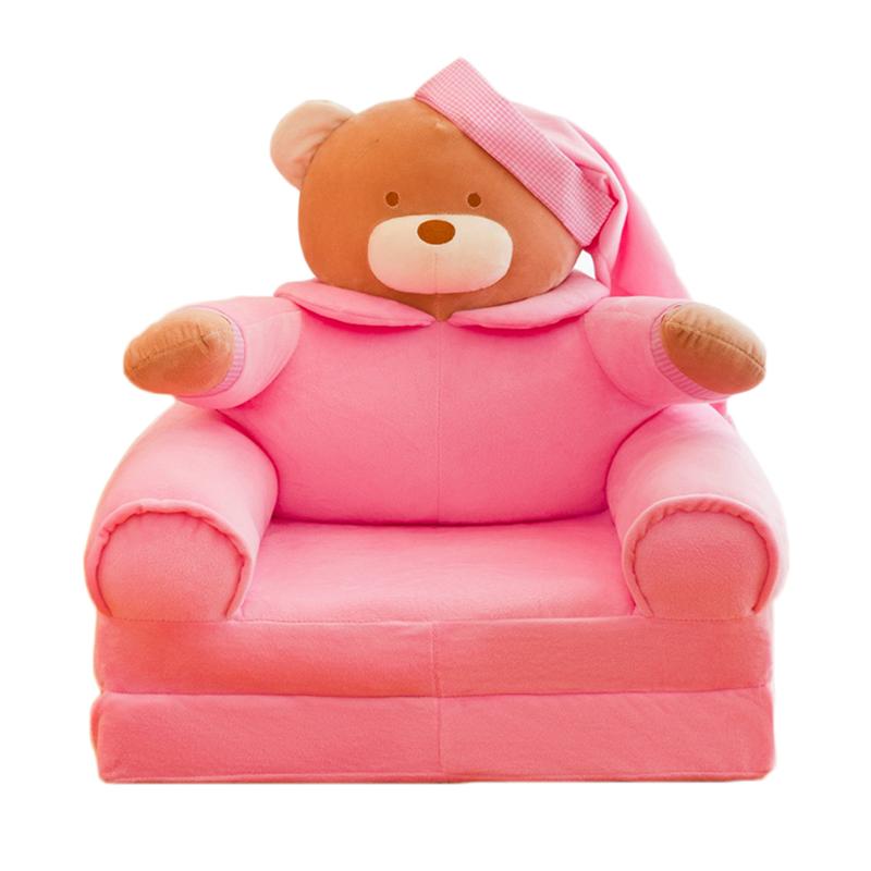 Baby sæder sofa støttebetræk spædbarn lærer at sidde plys stol fodring sæde hud til småbørn rede puff no filler: 4