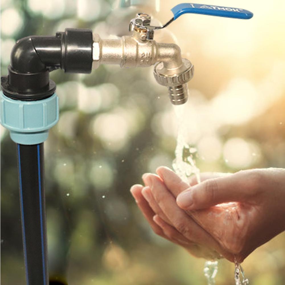 IBC Gooseneck 3/4 Inch IBC Tank Adaptor with Outlet Valve 3/4 Inch Gooseneck 2 Way Brass Tap Fitting ibc cuve 1000l accessoires