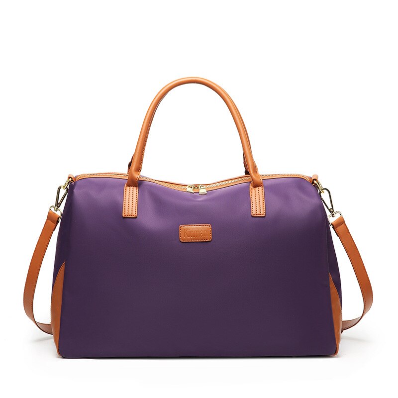 Borsa da viaggio di nuova moda gioco all'aperto di alta qualità impermeabile bagaglio a breve distanza Fitness sport spalla borsa a tracolla: purple