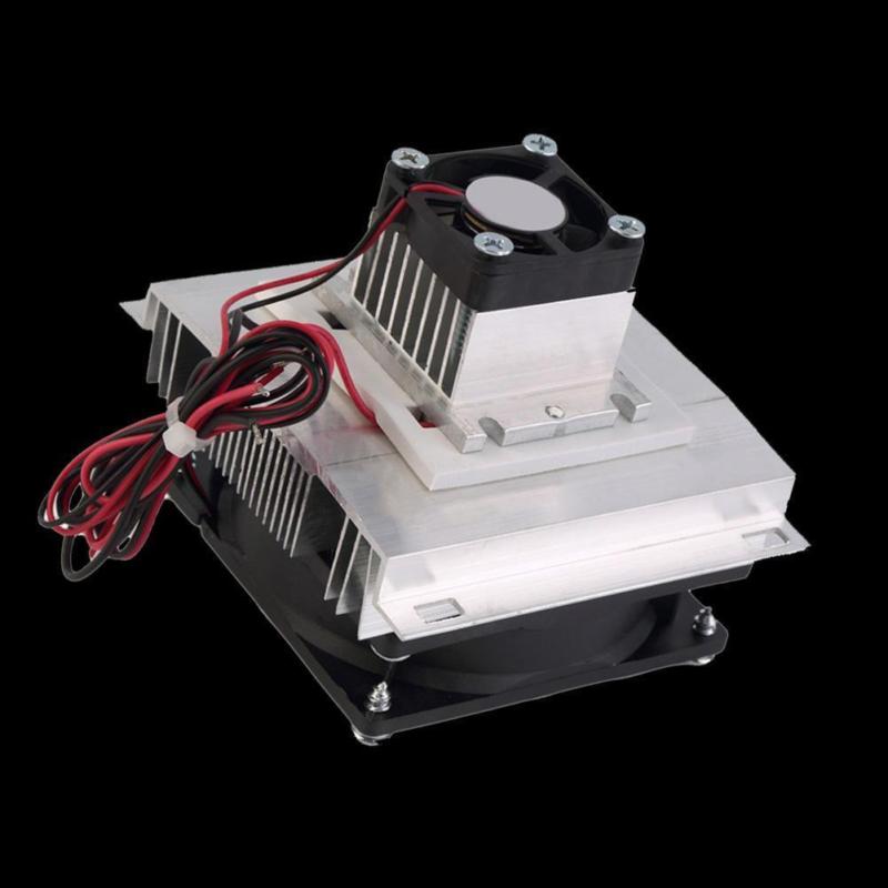 Thermo-elektrische Peltier Koeling Cooling Heatsink Module Kits Cooler Fan 12V