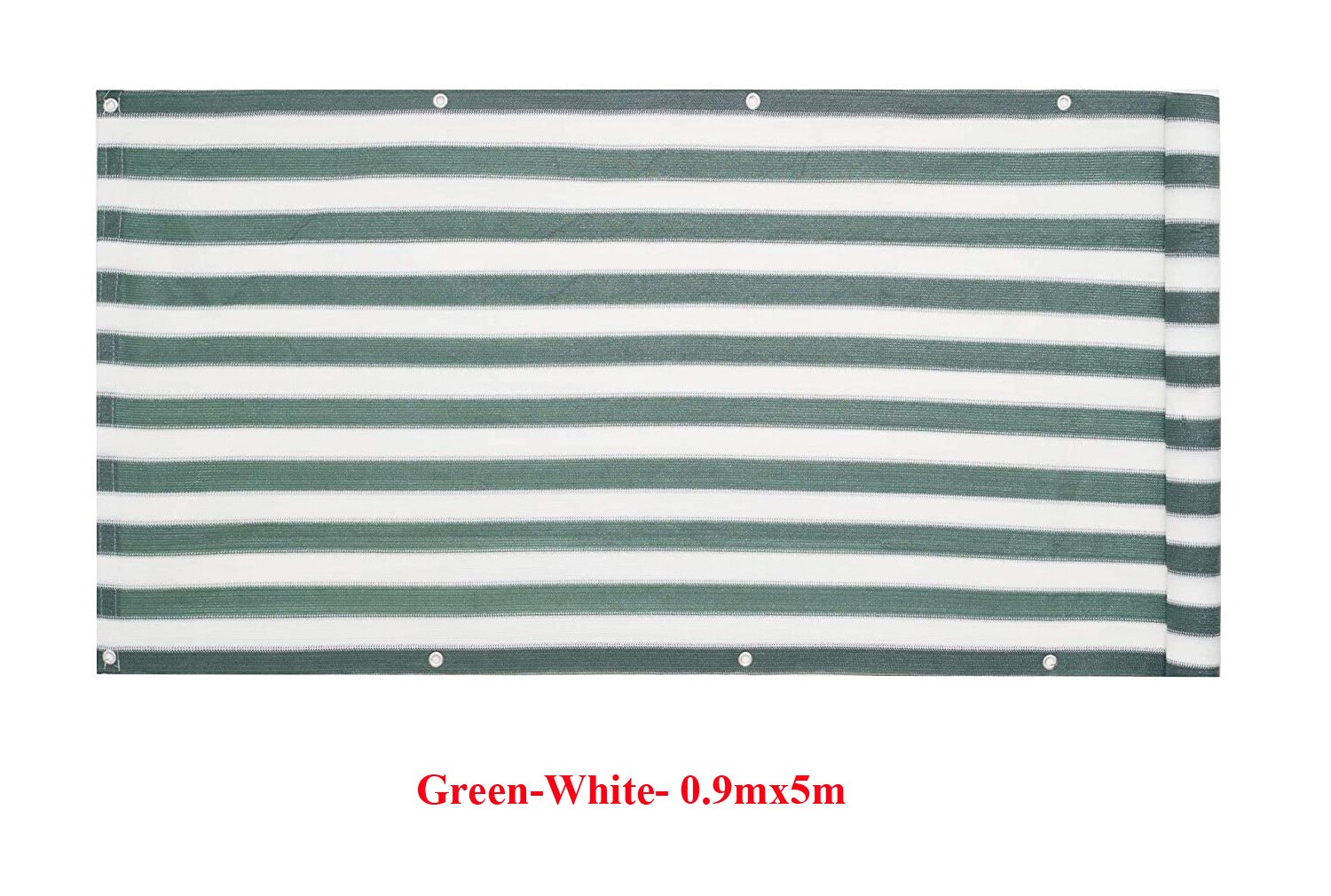 Fence Privacy Screen Outdoor Backyard Fencing Windscreen Shade Cover Mesh Fabric Privacy Barrier Balcony Privacy Shield-Green: Green White 90x500cm