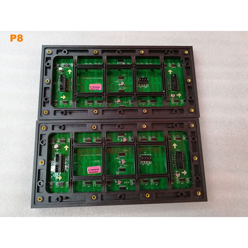 32*16 pixels smd  p8 udendørs led modul led display 256*128mm p3 p4 p5 p6 p10 512*512mm matrix leje led panel taxa top skærm