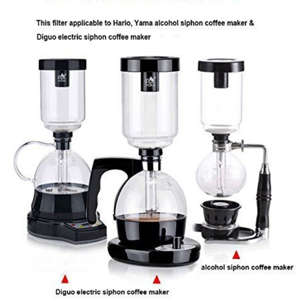 Filtro de café de Material suave de nailon, olla de sifón, filtro de tela, cafetera, herramientas de filtros