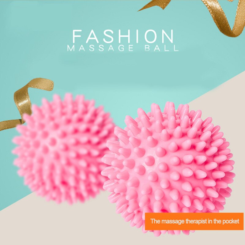 63mmMuscle Relaxation Pelvic Exercise Sports Fitness Foot Silicone Massage Ball Body Pain Stress Massage Relief Trigger Point