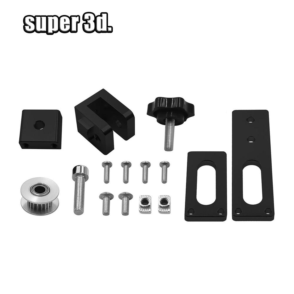 profil X-achse Synchron Gürtel Stretch Spanner Für 3D Drucker Creality CR-10/20 CR-10S Pro Ender-3/ 5 Anet E10/E12 Teile